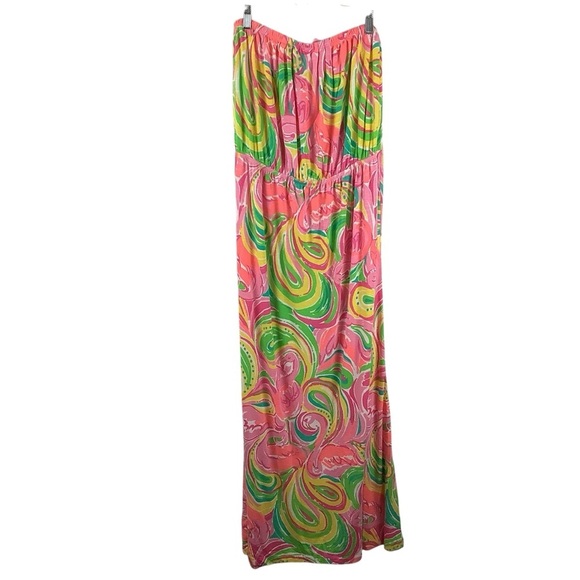 Lilly Pulitzer Marlisa Maxi Dress in All Nighter Print - Picture 3 of 4